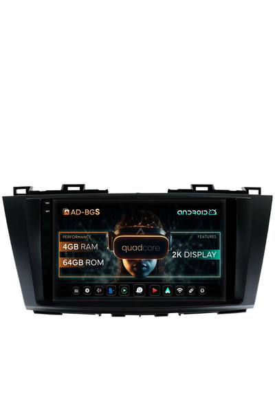 AutoDrop Navigatie Android Mazda 5 (2010-2015), 9.5 inch, 4GB RAM, 64GB ROM