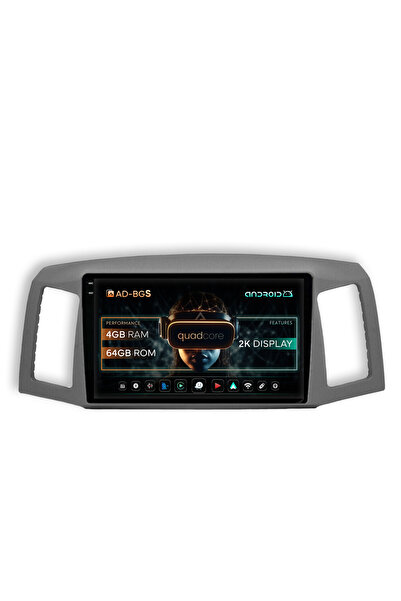 AutoDrop Σύστημα πλοήγησης Android Jeep Grand Cherokee (2004-2007), 10,36 ίντ...