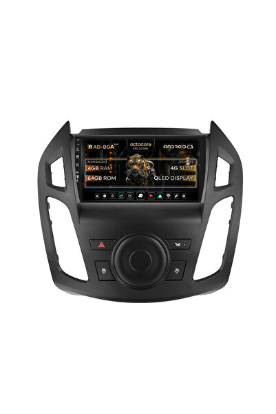 AutoDrop Navigație Android Ford Transit (2015-2021), 9 inch, 4GB RAM, 64GB ROM
