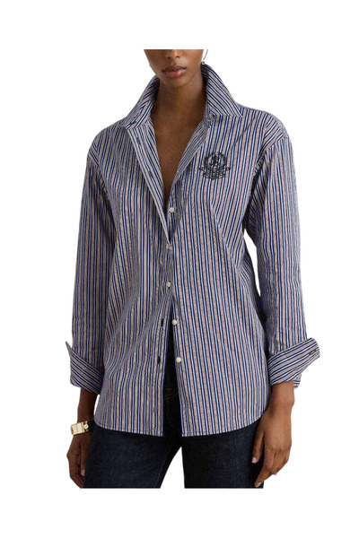 Ralph Lauren Γυναικείο Ριγέ Πουκάμισο 200B27664001-NAVY
