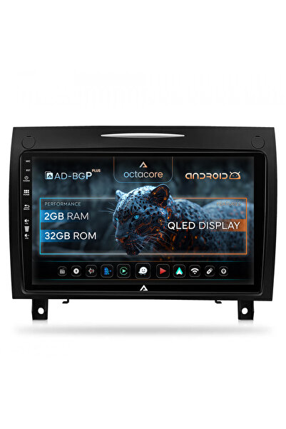 AutoDrop Android Navigation Benz SLK (2006-2010), 9 inch, 2GB RAM, 32GB ROM