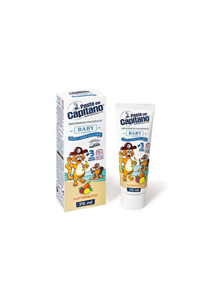 Pasta Del Capitano Pastă de dinți pentru copii Tutti Frutti 75 ml - Baby