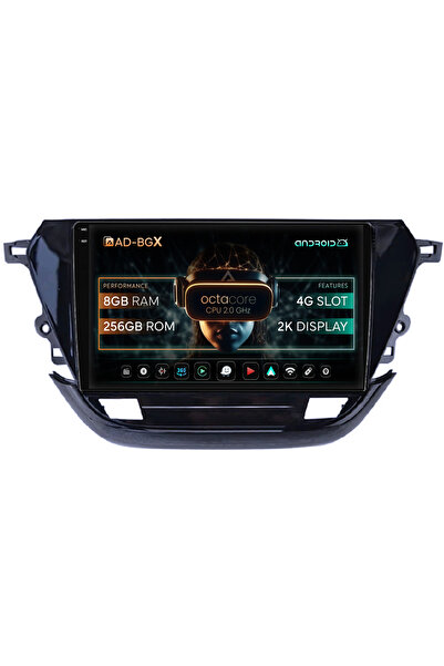 AutoDrop Андроид навигация за Опел Корса Ф (2019+), 9 инча, 8GB RAM, 256GB ROM