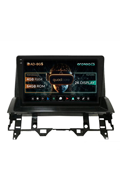 AutoDrop Σύστημα πλοήγησης Android για Mazda 6 (2002-2008), 10.36 ιντσών, 4GB...
