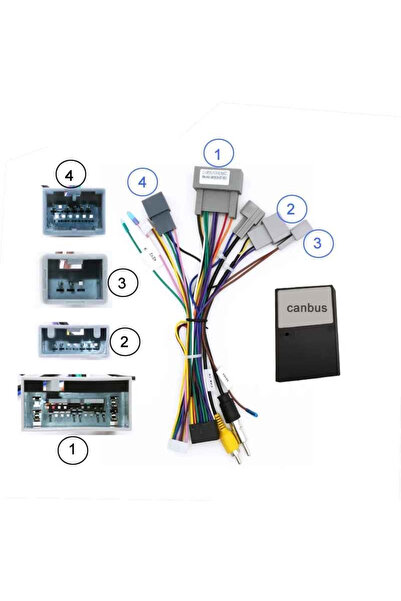 AutoDrop Honda Civic (2014-2015) adapter wiring for Android navigation