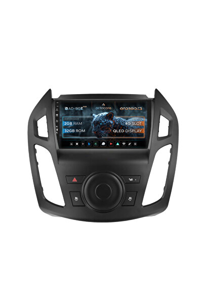 AutoDrop Σύστημα πλοήγησης Android Ford Transit (2015-2021), 9 ιντσών, 2GB RA...