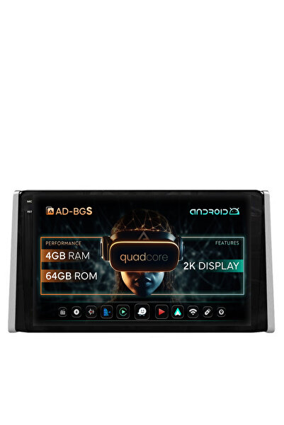 AutoDrop Σύστημα πλοήγησης Android για Toyota RAV4 (2018+), 9,5 ιντσών, 4GB R...