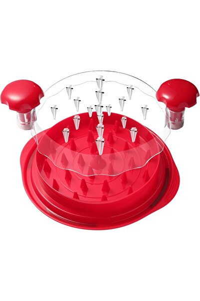 OtherMax Dispozitiv Manual Rotativ pentru Mărunțirea Cărnii de Pui Roșu Antid...