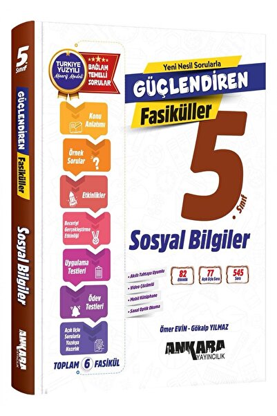 kitabın başkenti ankara yayıncılık ANKARA YAYINLARI GÜÇLENDİREN 5.SINIF SOSYA...