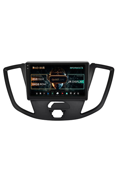 AutoDrop Σύστημα πλοήγησης Android Ford Transit (2014-2020), 9,5 ιντσών, 4GB ...