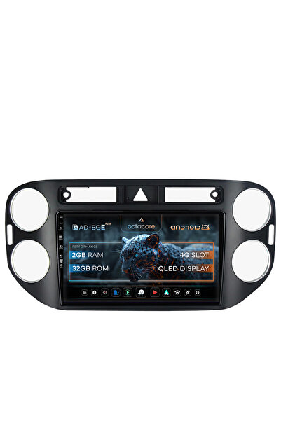 AutoDrop Navigatie Android Volkswagen Tiguan (2008-2010) / VW Golf 5 Plus (20...