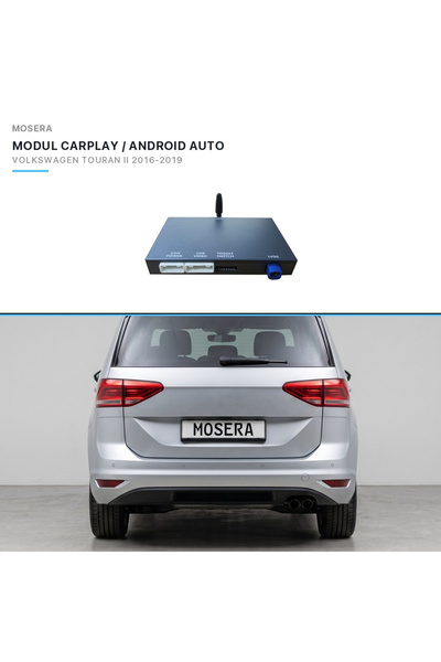 AutoDrop Wireless CarPlay & Android Auto Volkswagen Touran II 2016-2019 MIB2 ...