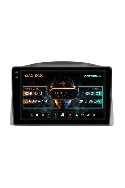 AutoDrop Σύστημα πλοήγησης Android Jeep Grand Cherokee (2005-2007), 10,36 ιντ...