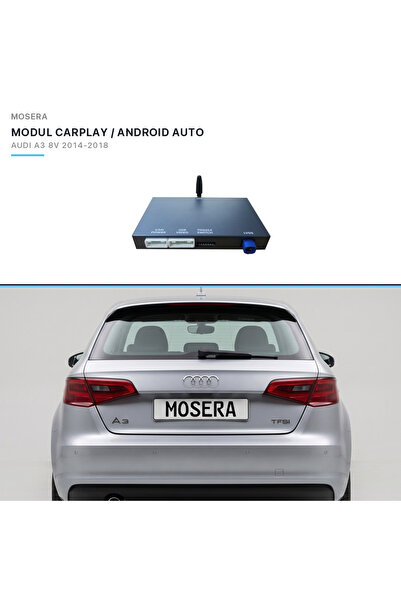 AutoDrop Modul CarPlay wireless și Android Auto Audi A3 8V 2014-2018 MIB