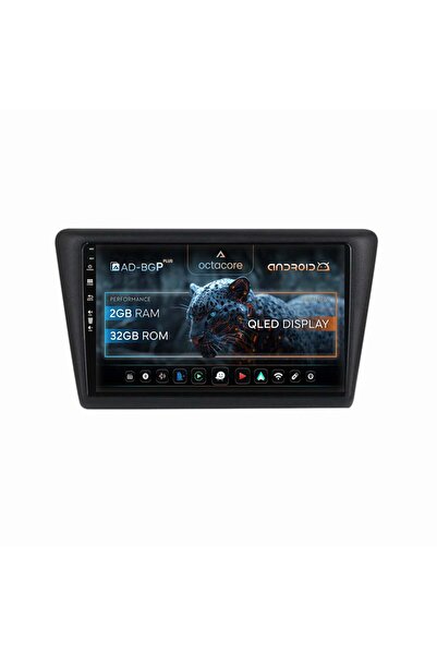 AutoDrop Navigatie Android Seat Toledo / Skoda Rapid (2012-2019), 9 inch, 2GB...