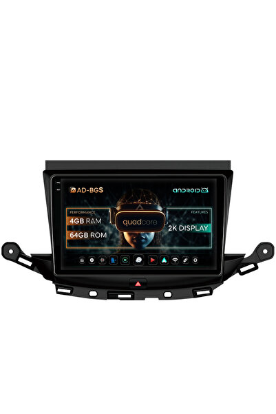 AutoDrop Σύστημα πλοήγησης Android Opel Astra K, 9,5 ιντσών, 4GB RAM, 64GB ROM