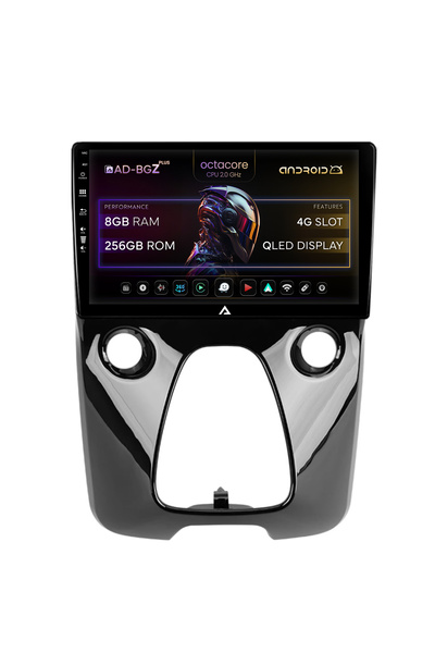 AutoDrop Σύστημα πλοήγησης Android για Toyota AYGO (2014-2022), 9 ιντσών, 8GB...