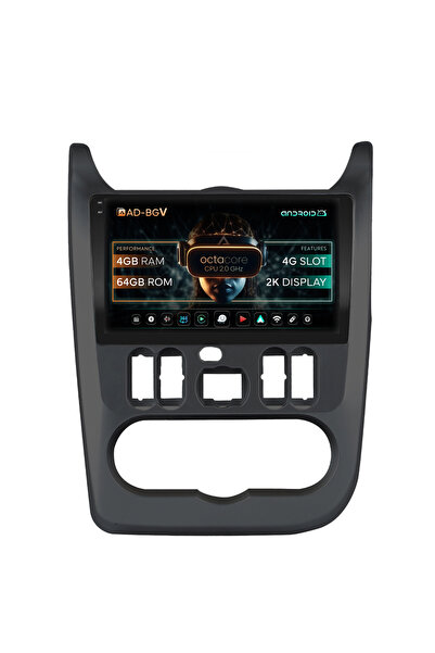 AutoDrop Σύστημα πλοήγησης Android για Dacia Logan, Duster, Sandero (2009-201...