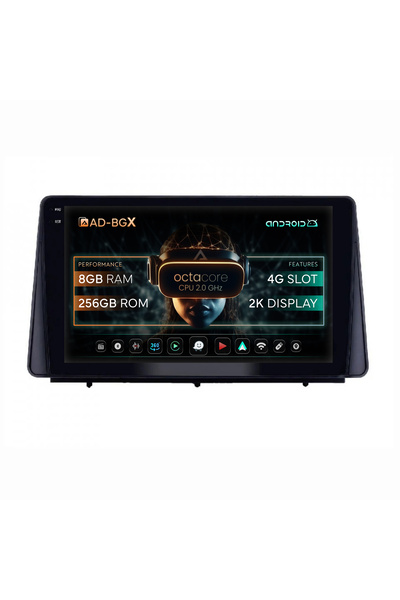 AutoDrop Σύστημα πλοήγησης Android Ford Focus MK4 (2019+), 10.36 ιντσών, 8GB ...