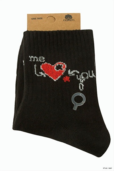 ZERO LAND Ilkestor Heart College Socks (203249) 8X28 Black