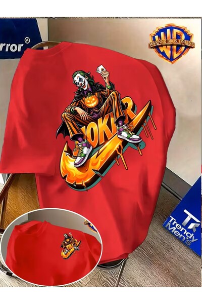 yombaa Štampana majica kratkih rukava, 100% čisti pamuk, mini porodični logo ...