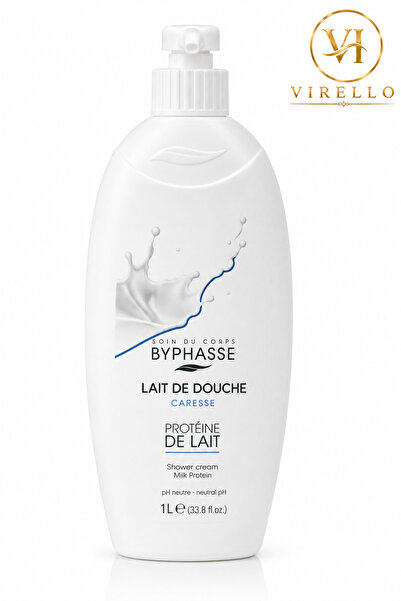 BYPHASSE Lait de Douche Caresse Protéine de Lait – Cremă de duș cu proteine d...