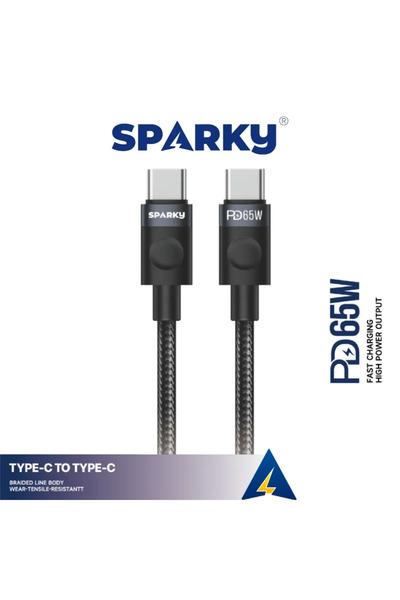 SPARKY سلك شاحن تايب سي - تايب سي 1 متر SK-2602