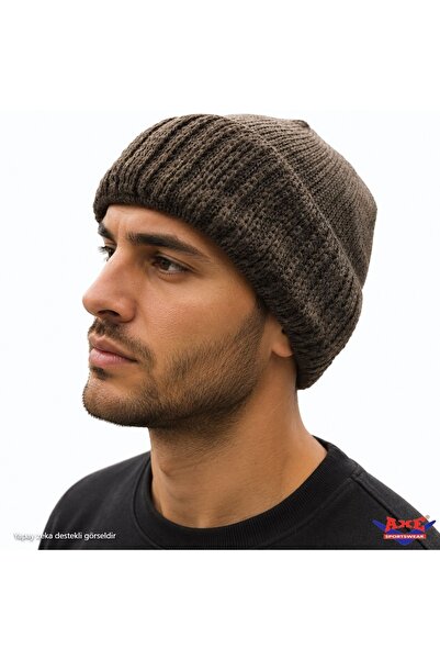 AXE SPORTSWEAR قبعة شتوية سميكة من التريكو المحبوك على طراز صياد السمك، قبعة ...
