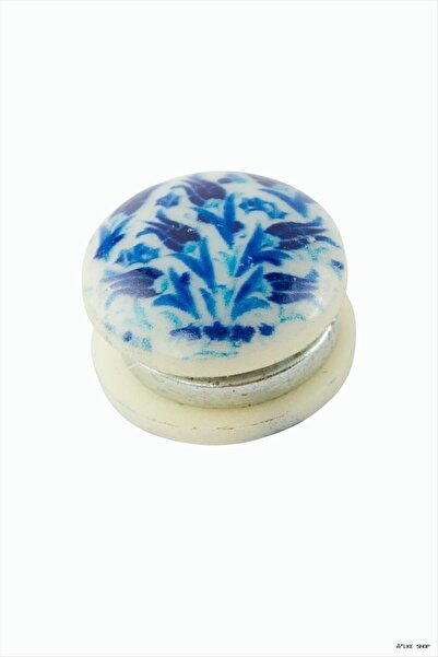ZERO LAND Ilkestor Tulip Mug Scarf Magnet 1 (203557) Piece Blue
