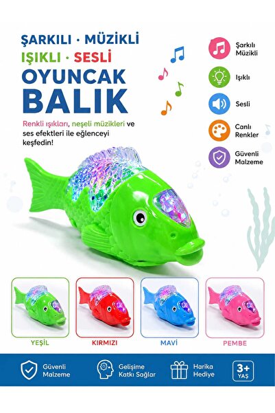 Genel Markalar YÜRÜYEN IŞIKLI SESLI BALIK