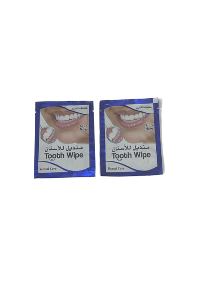 Generic Brand Dental Wipes New Cleaning 2 Pieces