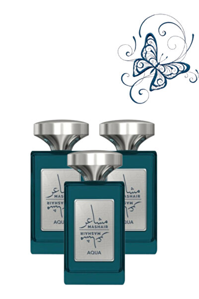 Faan 3 قطع من عطر ماشير أكوا 100 مل