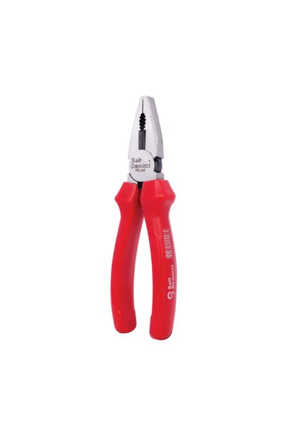 Sait Demirci SD2554 180 mm Profesyonel Kombine Pense Sıcak Dövme Çelik Sanayi Tipi