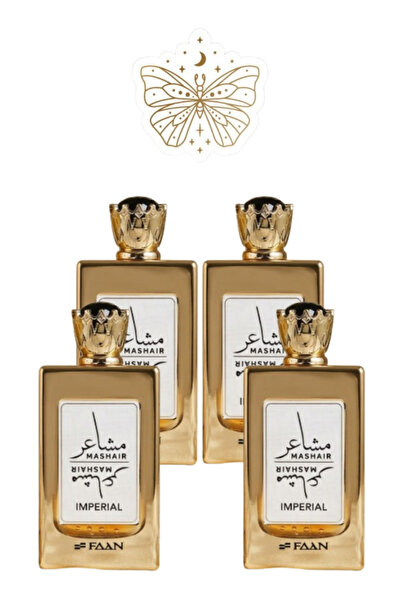 Faan 4 قطع من عطر ماشير إمبريال 100 مل