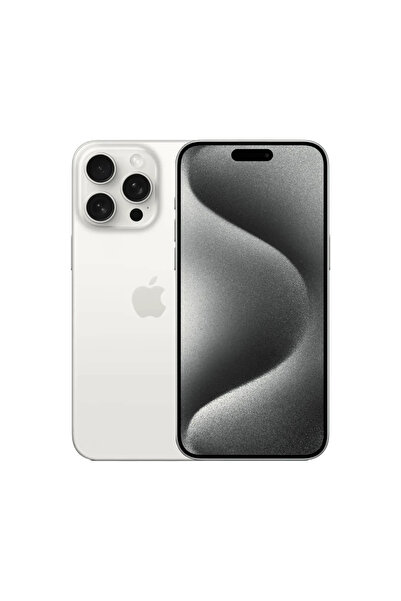 Apple Yenilenmiş iPhone 15 Pro 128 GB Beyaz Titanyum (12 Ay Garantili) - A Ka...