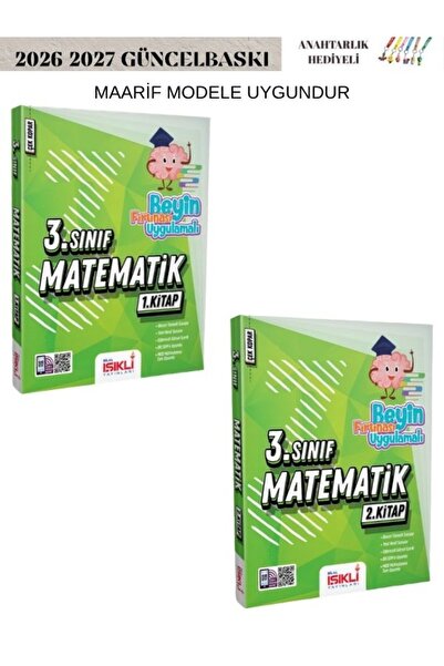 Bilal Işıklı Yayınları ADIM ADIM 3.SINIF BEYİN FIRTINASI BİLAL IŞIKLI MATEMAT...