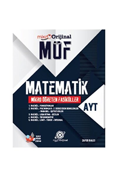 Orijinal Yayınları Orijinal Mikro AYT Matematik MÖF Mikro Öğreten Fasiküller ...