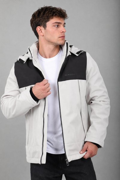 ByTrend Segmented Softsheel Winter Coat with Fur Inside Kmd 889_50523-1