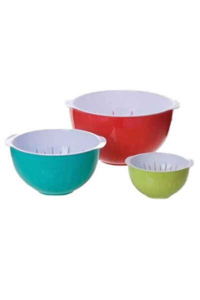 Solplant Boluri salata, plastic, set 3 buc, 1.2/2/3.4 L, MagicHome