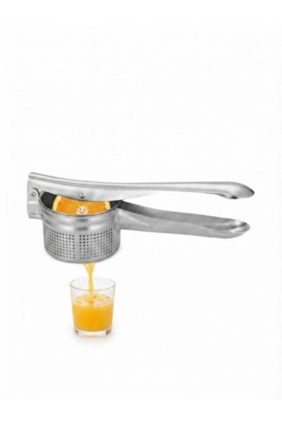 Generic Stainless Steel Manual Fruit Juicer & Vegetable Press, Heavy Duty Han...