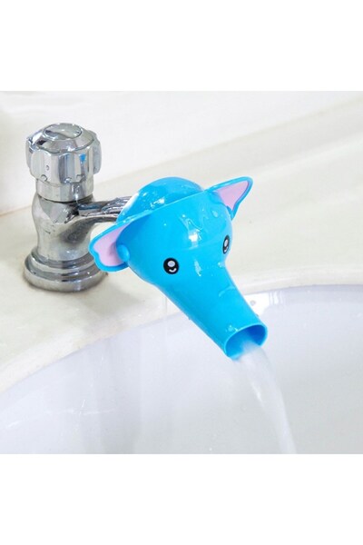 Decopat Children's Faucet Extender with Elephant Figure – Hand Washing Faucet...