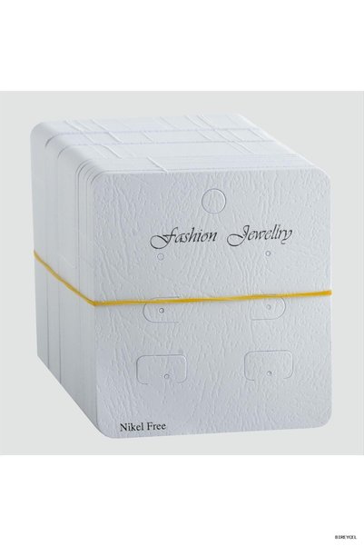 Generic Brand Stbrycel 6 Hole Luxury Earrings (214837) Card White
