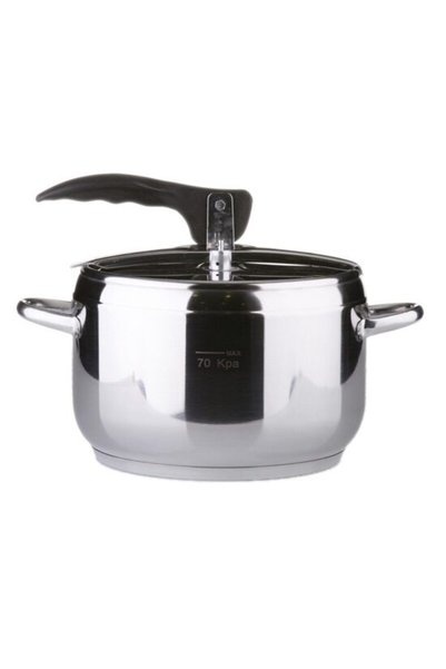 Solplant Oala sub presiune din inox, 3.5 L, Perfect Home