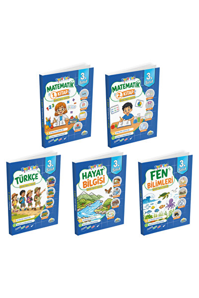 Mavi Deniz Yayınları Mavi Deniz 2027 3. Sınıf Keşif Yolu Matematik + Türkçe +...