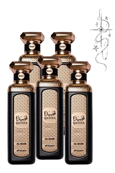 Faan 5 قطع من عطر القصيدة البدر 100 مل