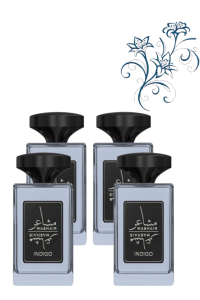 Faan 4 قطع من عطر ماشير إنديجو 100 مل