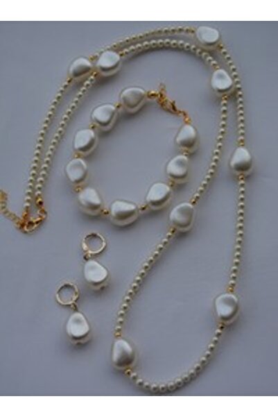 Stoneage Jewelry set - gold color -