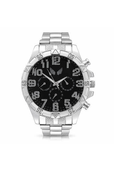Generic Brand Ceas bărbătesc Ulysses UB84 cu mecanism Quartz, culoare Argintiu