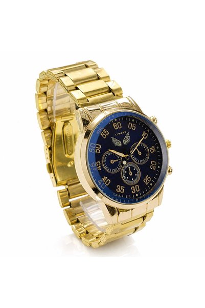 ULYSSES Ceas bărbătesc UB79 cu mecanism Quartz, culoare Auriu