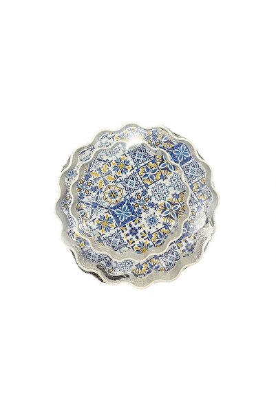 Mestore طقم صواني ميلامين مكون من قطعتين